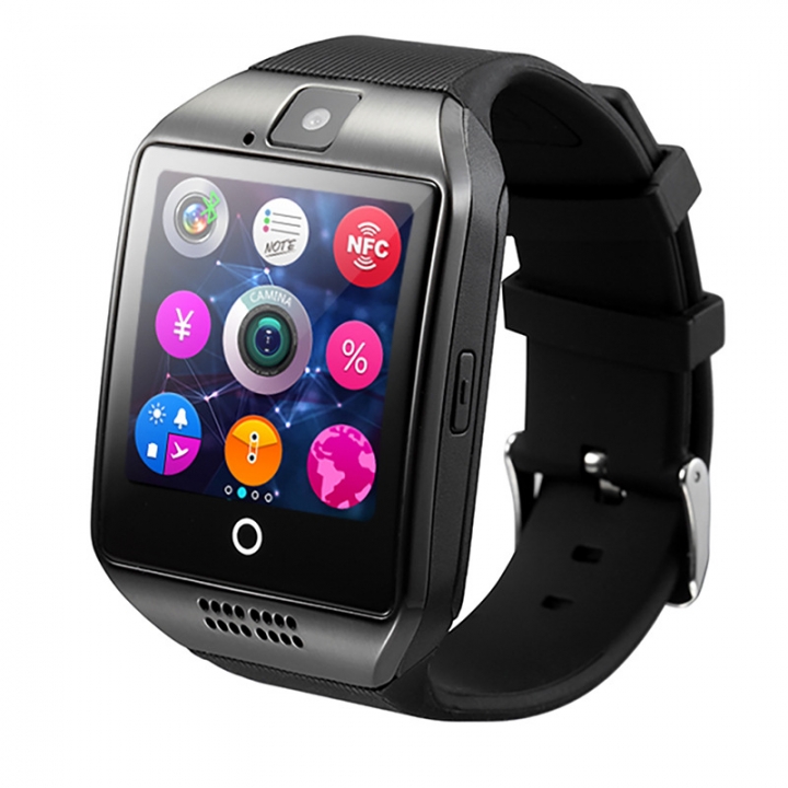 HOT SALE Q18 Smart Watch Bluetooth TF Smart Phone Black one size
