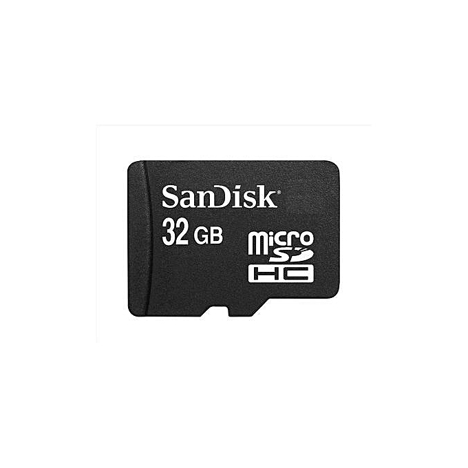 Sandisk  32GB  Memory Card with SD Adapter.