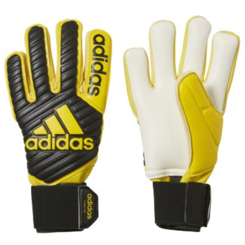 ADIDAS CLASSIC PRO SOCCER GLOVES-BLACK GOLD