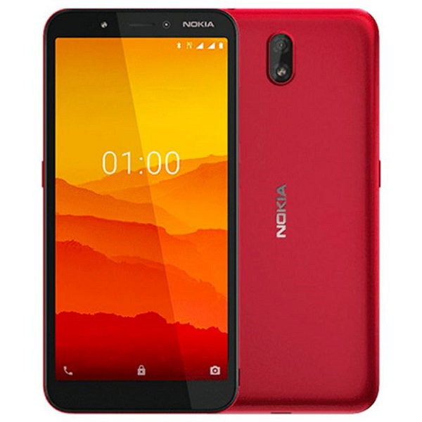 Nokia c1 RED 16GB+1GB MEMORY