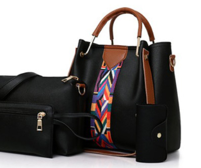 3 IN 1 CLASSIC HANDBAG - BLACK