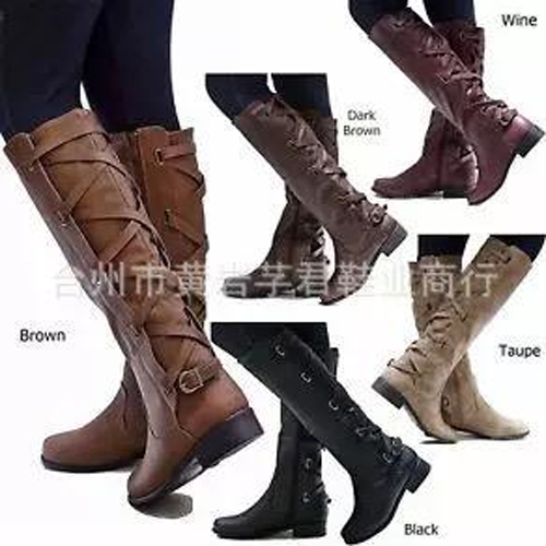 LADES WEDGE BOOTS