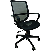 rgonomic Office Chair with Mesh Back & Mesh Seat - Black