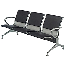  Heavy Duty Reception Area Airport Waiting Room Bench Chair 3-Seat